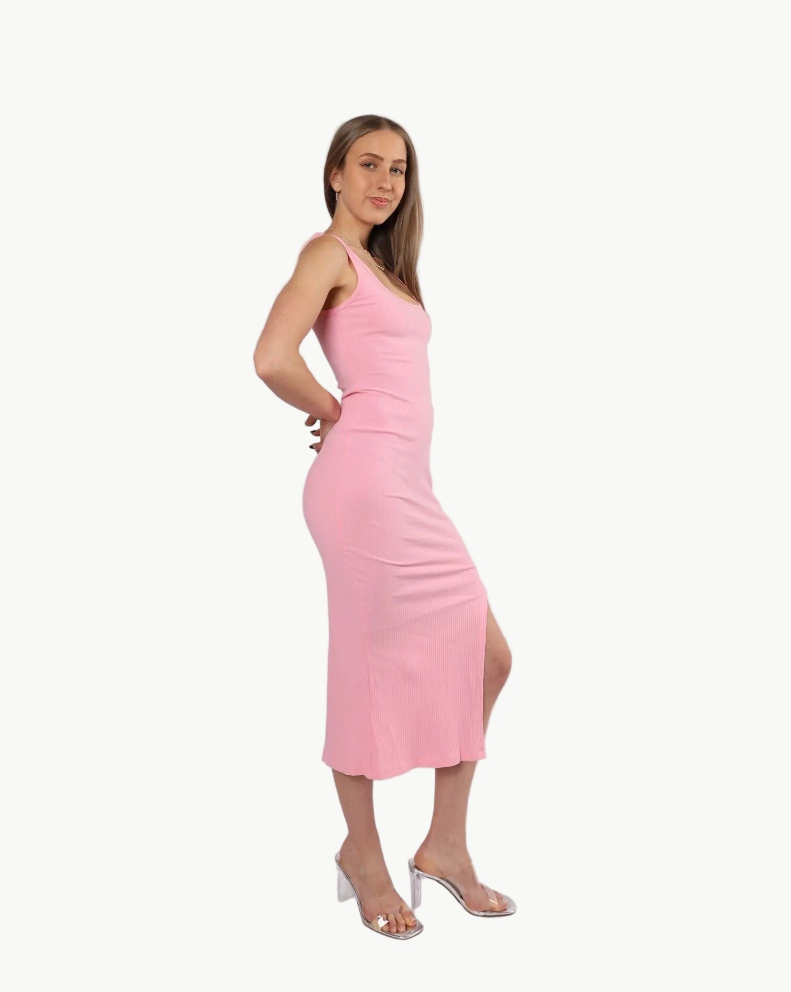 Ribbed Midi Dress My Store