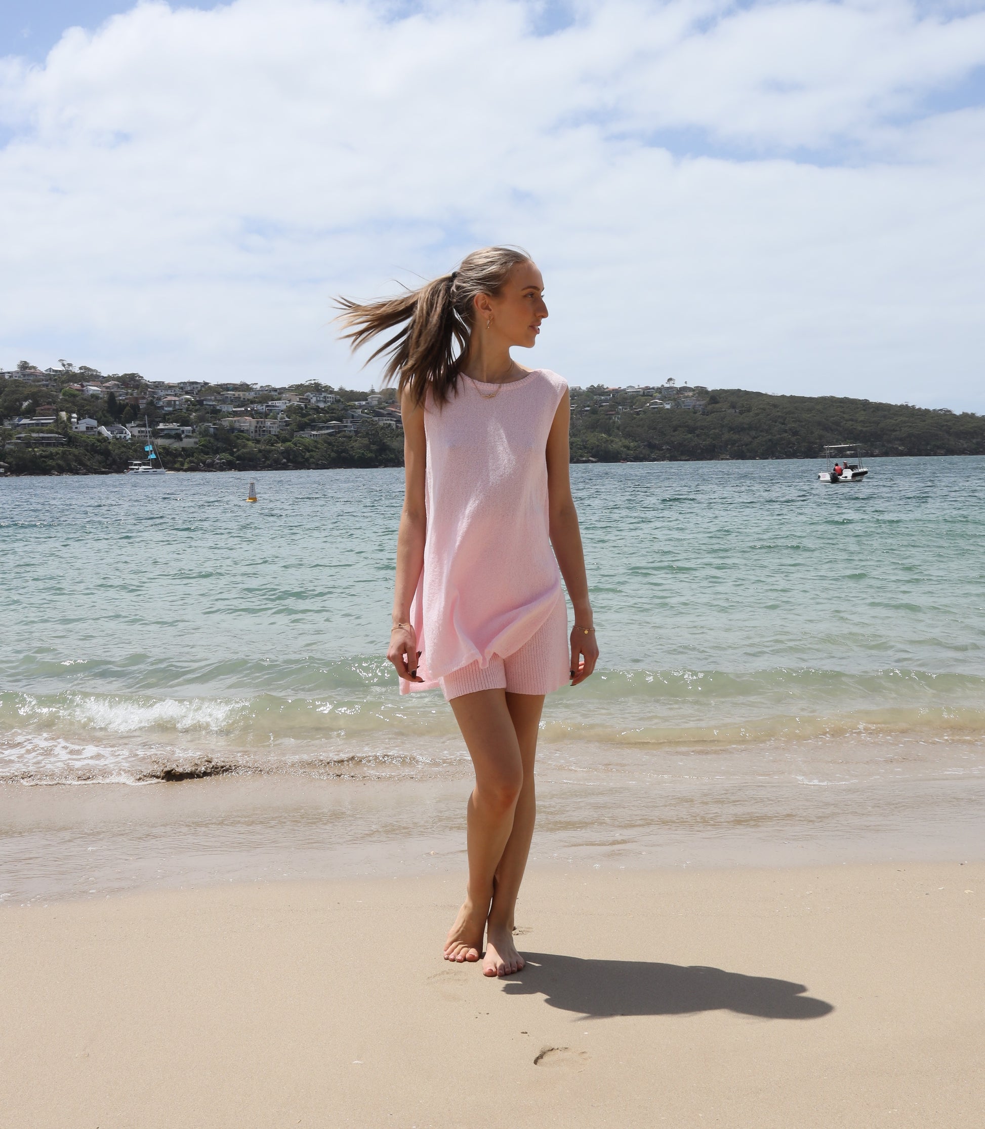 MARINA RELAXED KNIT SHORTS