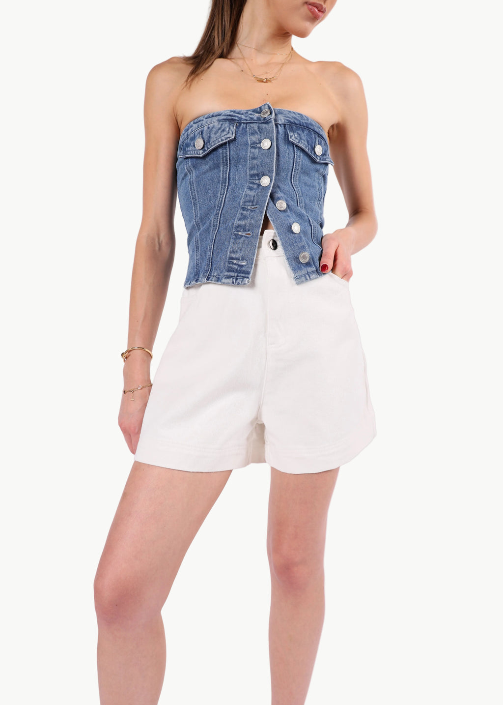 ODETTE DENIM SHORTS