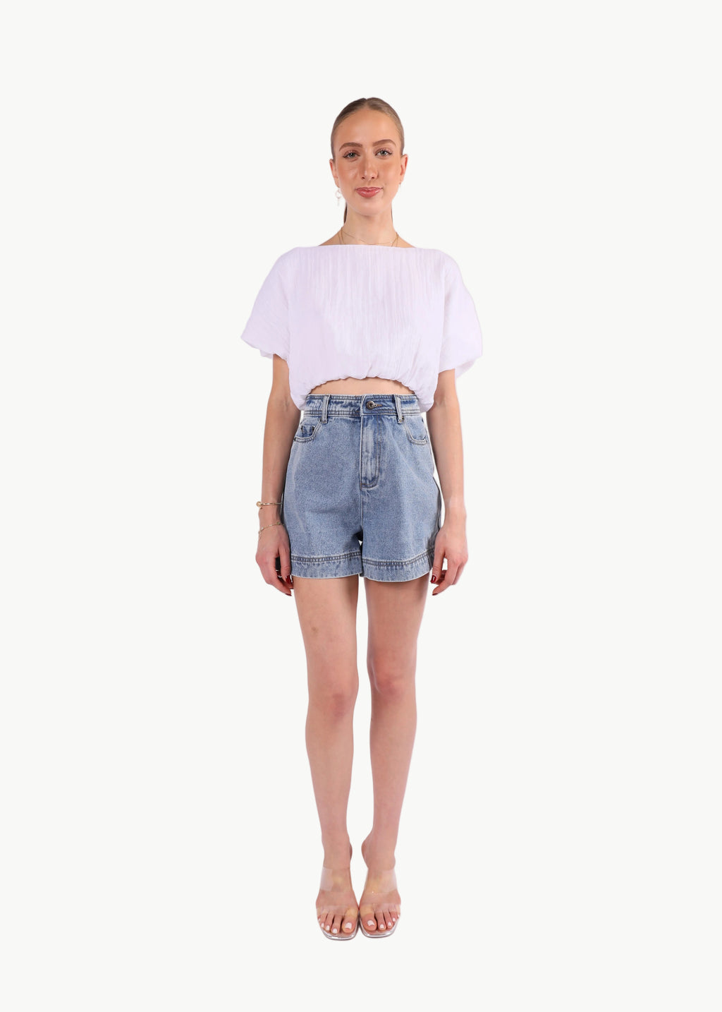 ODETTE DENIM SHORTS