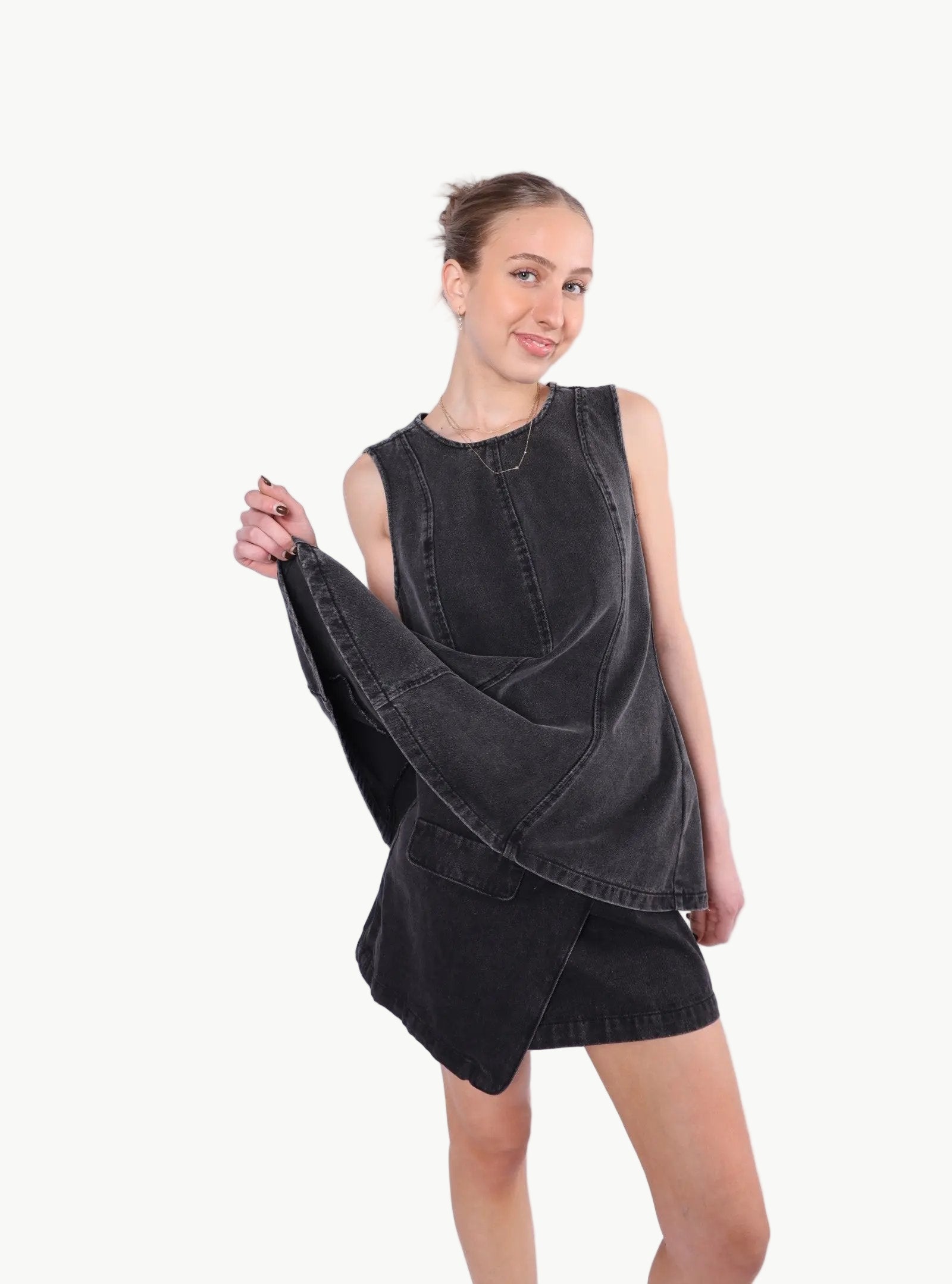 Odette Denim Top My Store