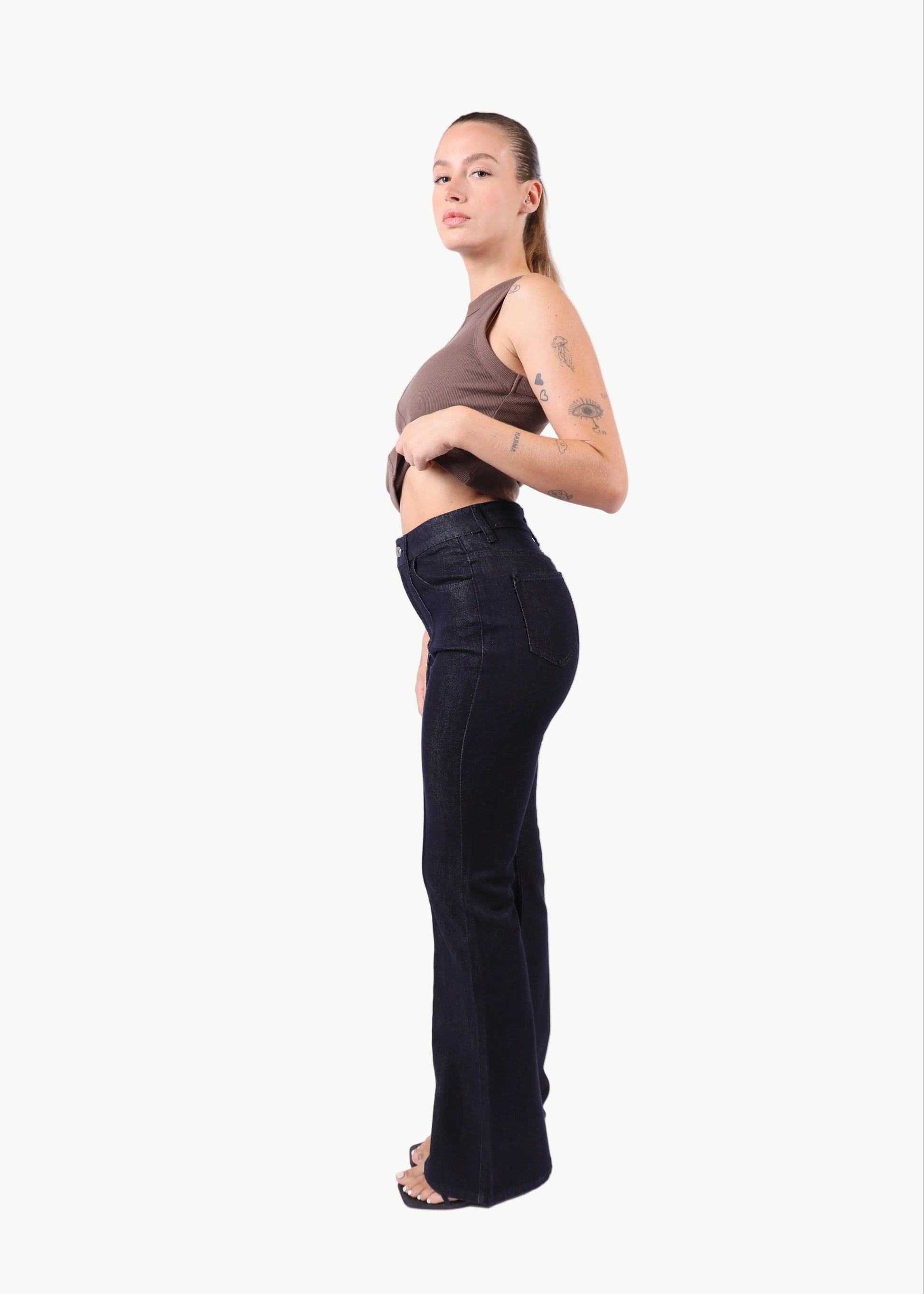 ZARIA FLARE JEANS La Libéré