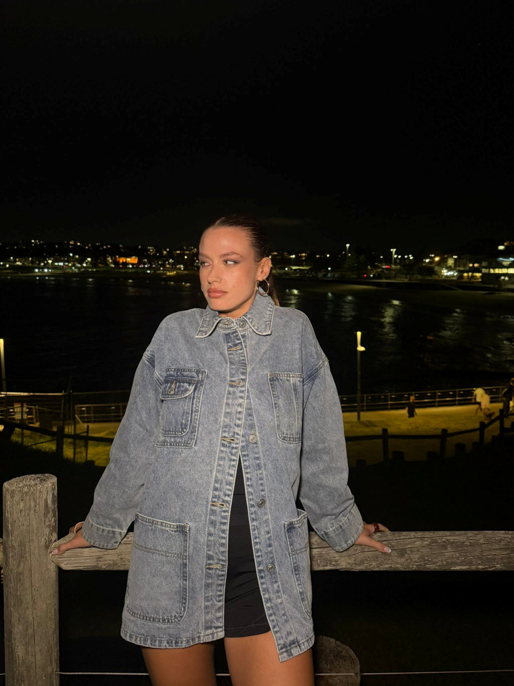 LYRA OVERSIZED DENIM JACKET La Libéré