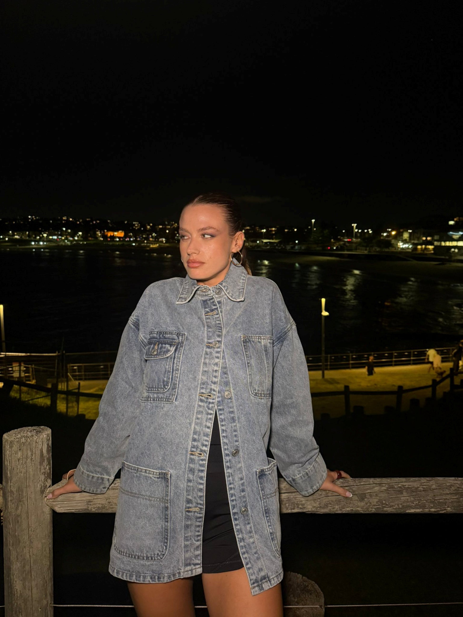 LYRA OVERSIZED DENIM JACKET La Libéré