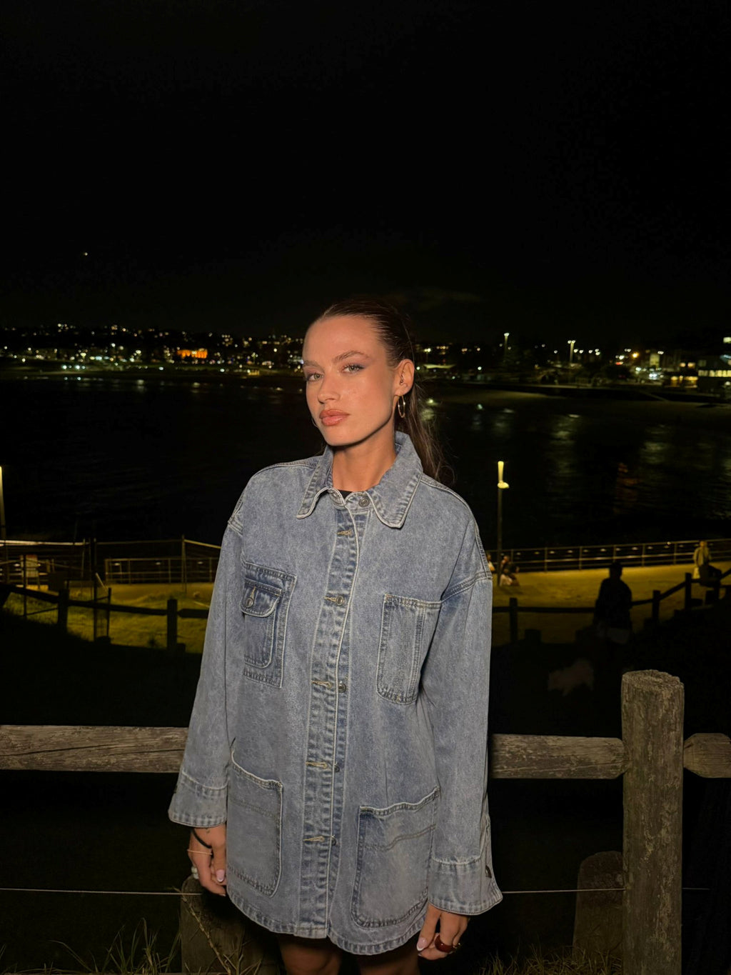 LYRA OVERSIZED DENIM JACKET La Libéré