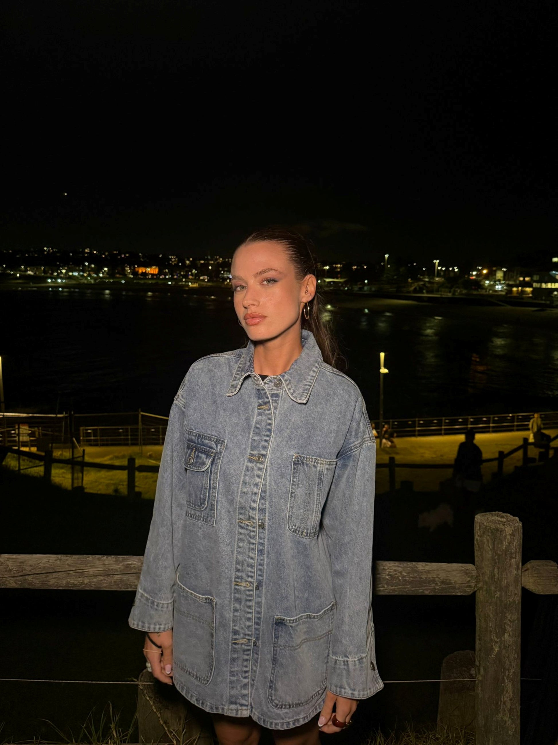 LYRA OVERSIZED DENIM JACKET La Libéré