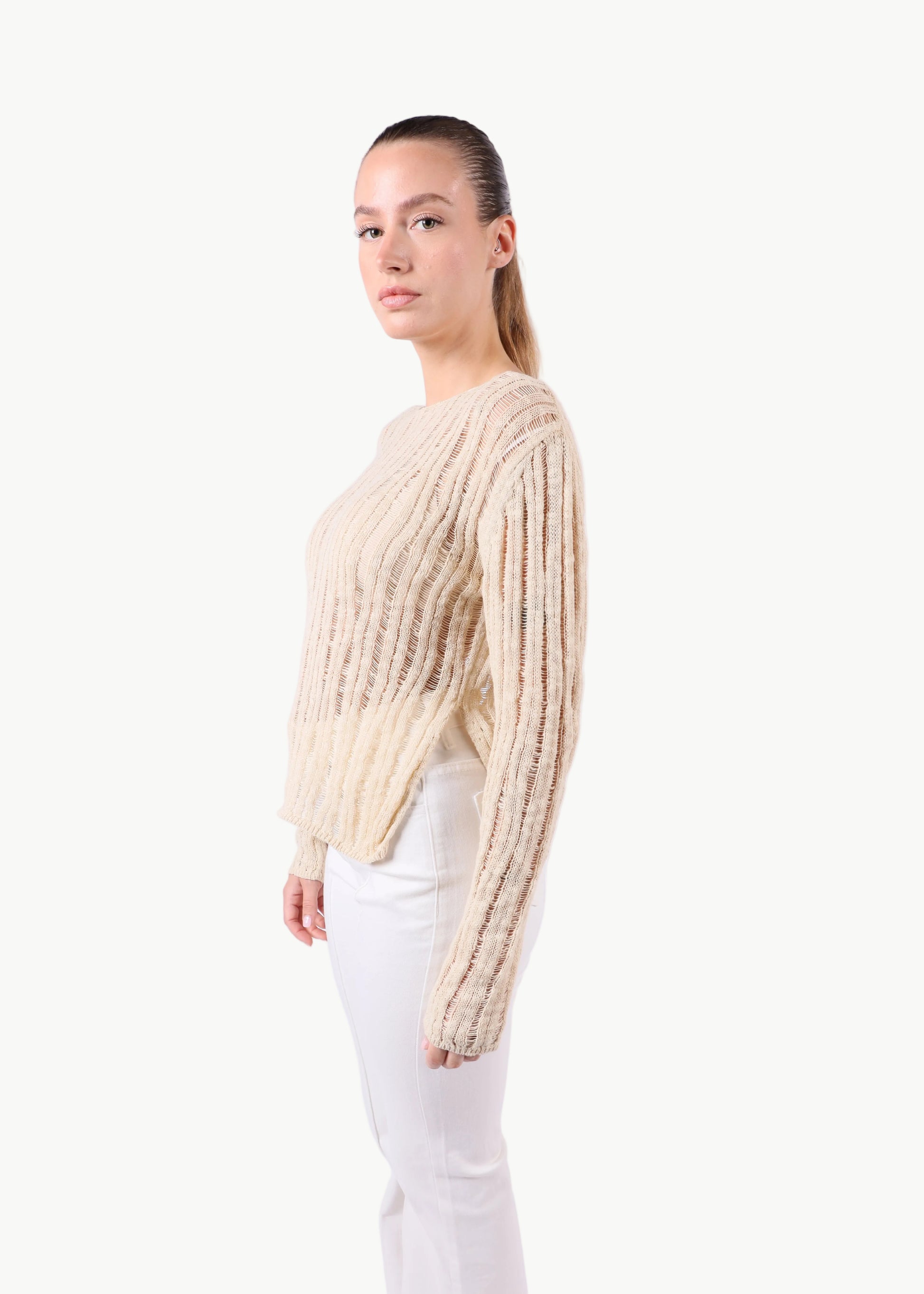 COTTON KNIT TOP (Copy) La Libéré