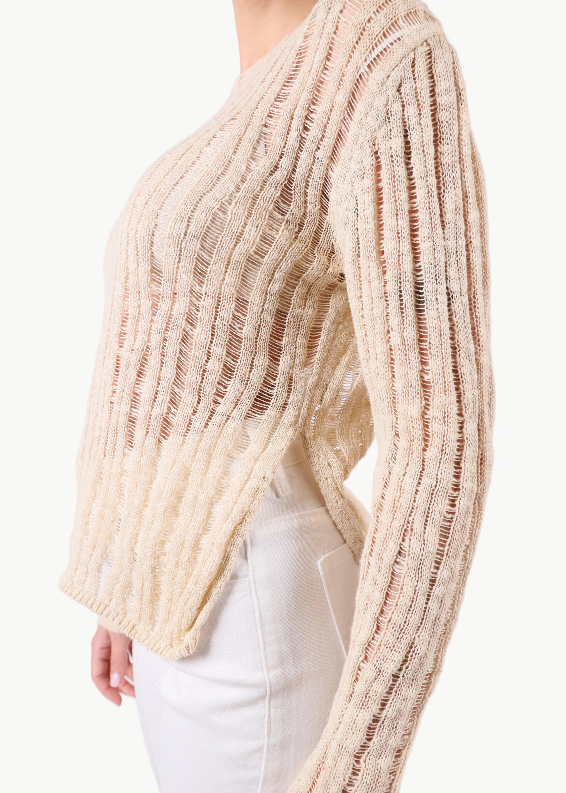COTTON KNIT TOP (Copy) La Libéré