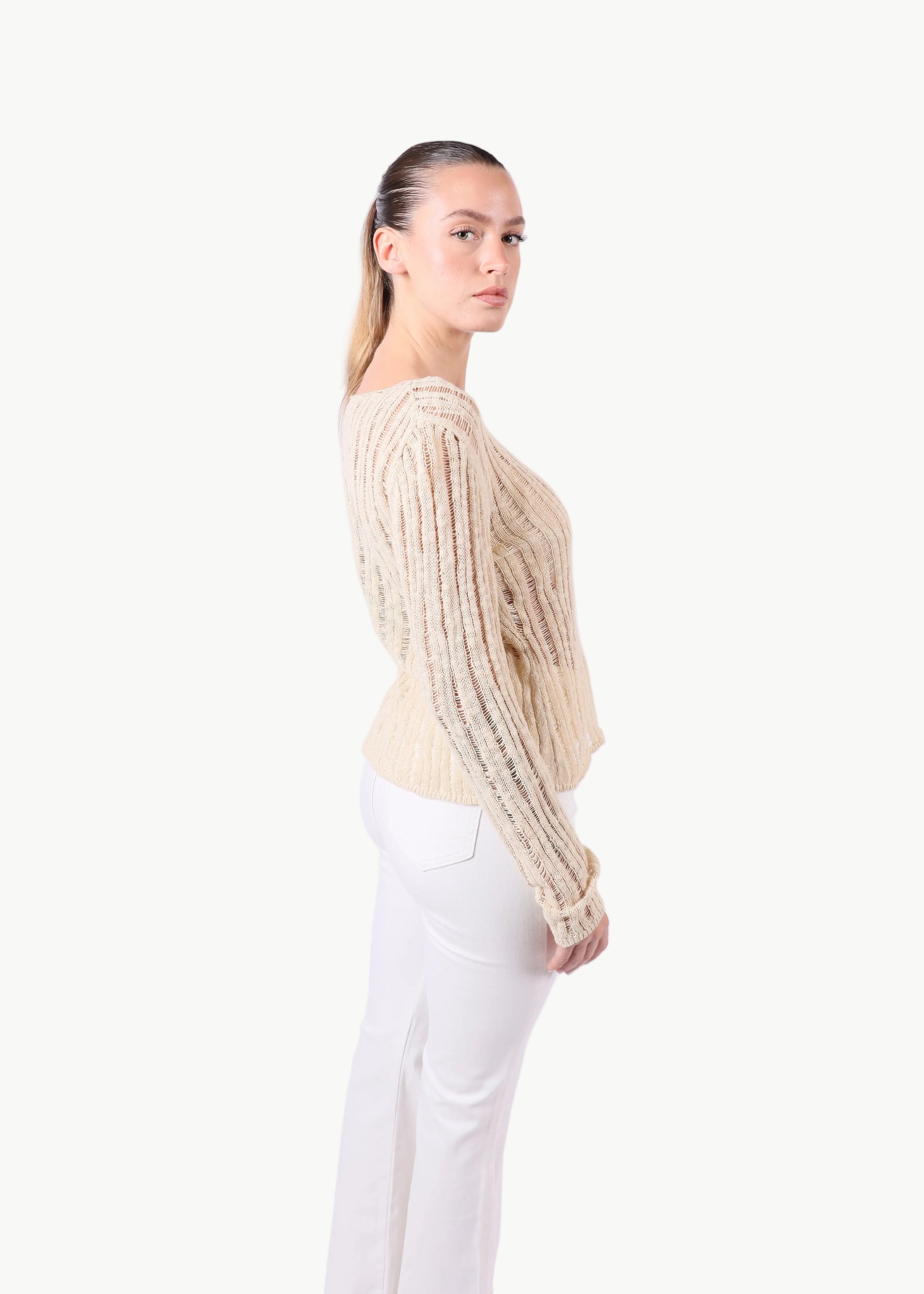 COTTON KNIT TOP (Copy) La Libéré