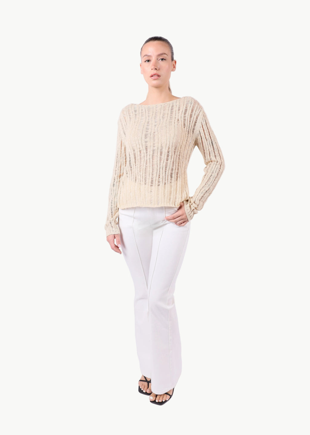 COTTON KNIT TOP (Copy) La Libéré