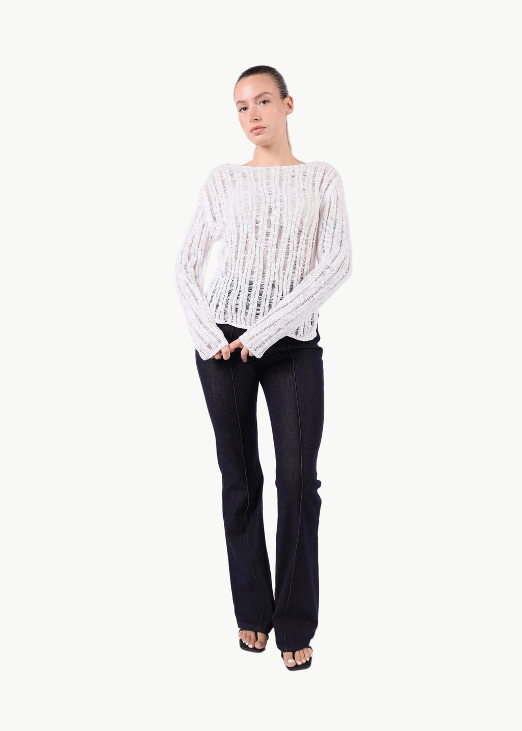COTTON KNIT TOP La Libéré