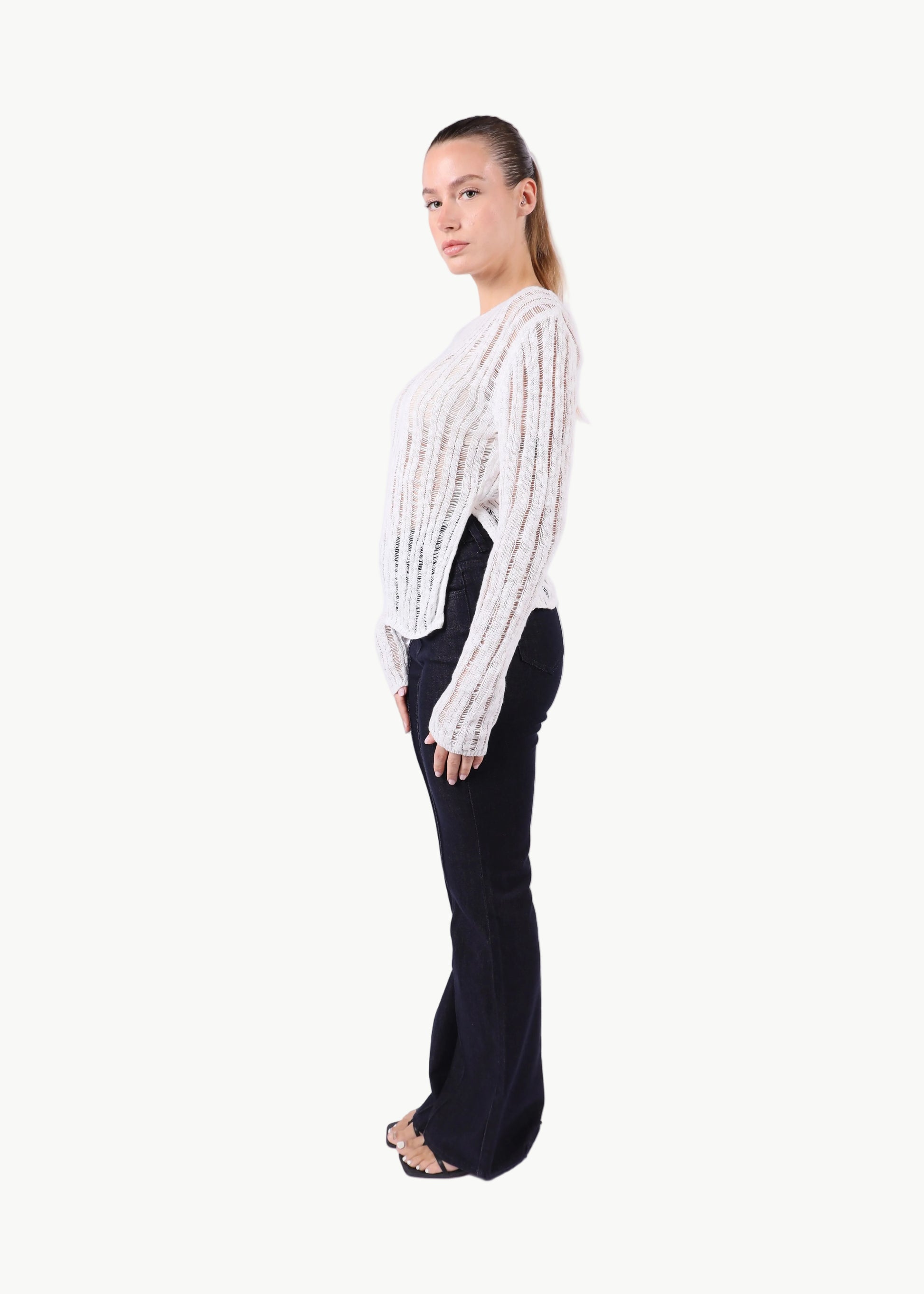 COTTON KNIT TOP La Libéré