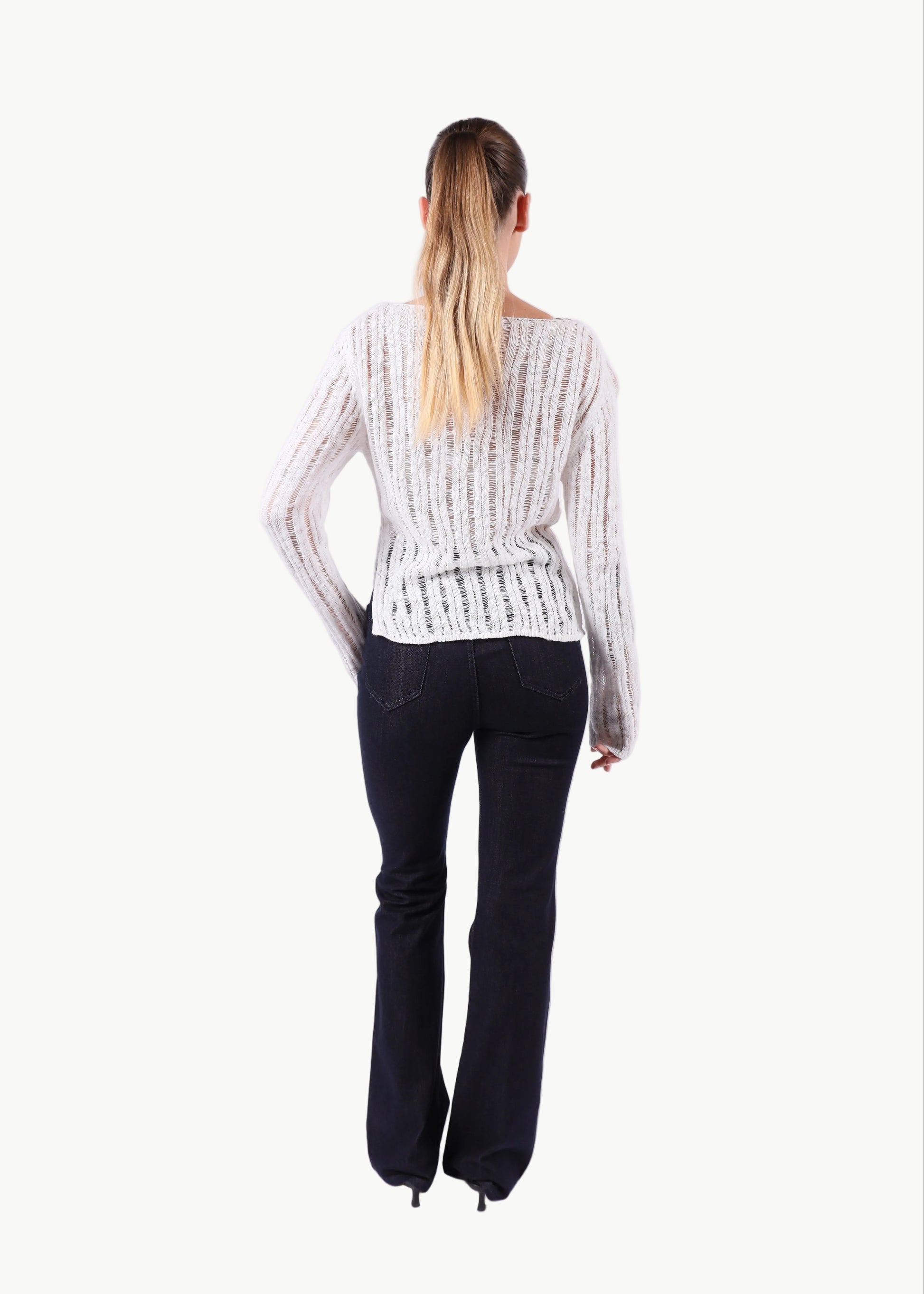 COTTON KNIT TOP La Libéré